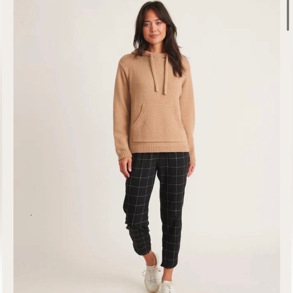 Marine Layer Allison Pant Black Windowpane XS - Picture 2 of 10